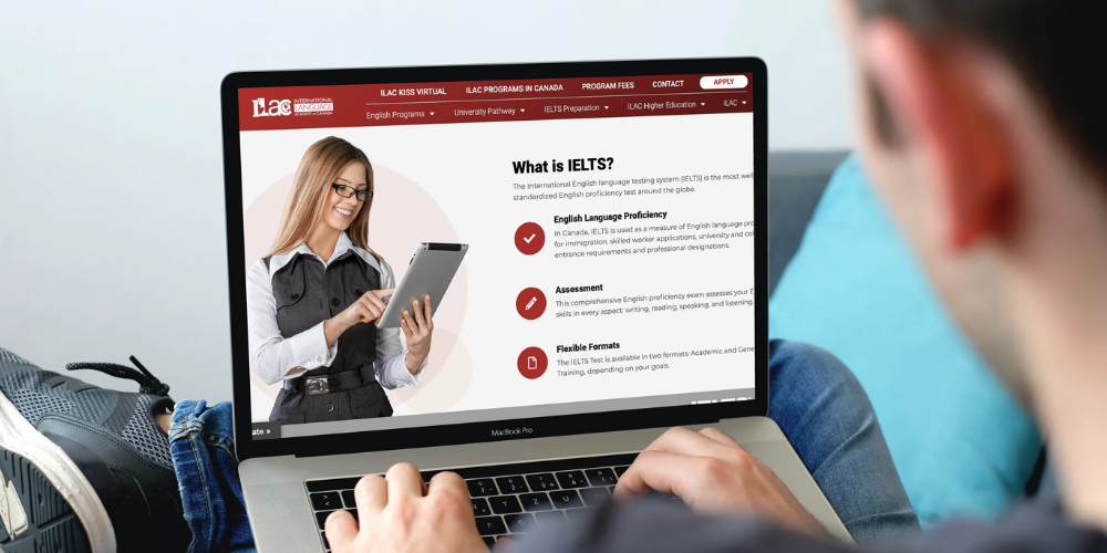 ielts at ilac website
